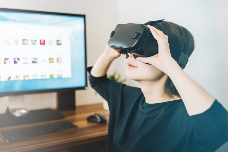 Virtual Conferencing Virtual Reality Mode
